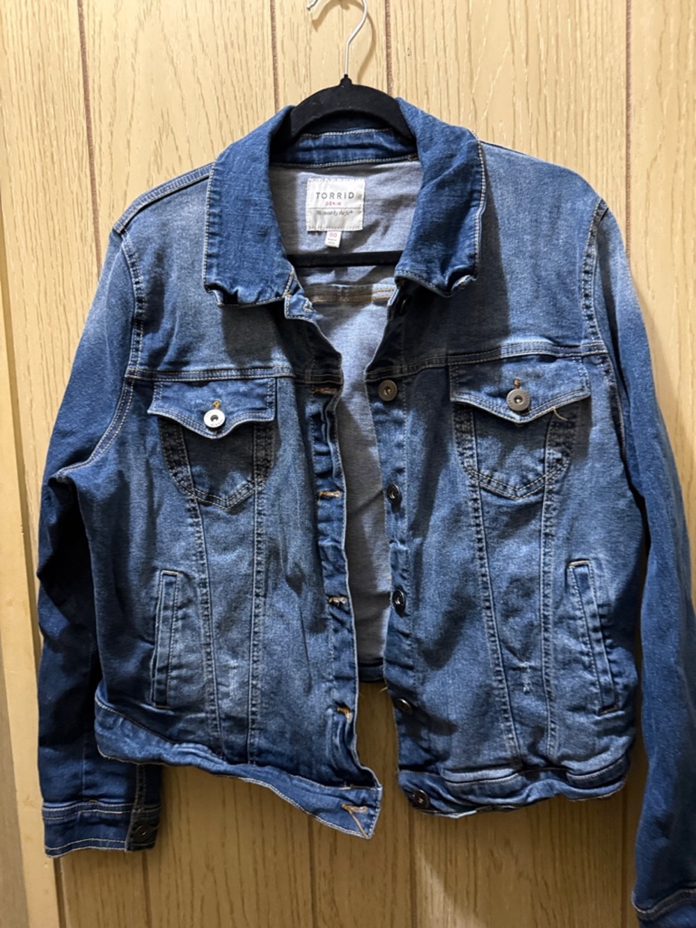 torrid Blue Denim Jacket size 00